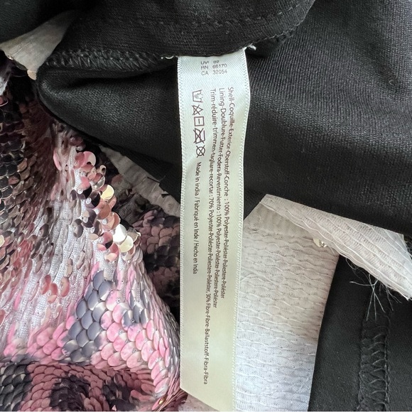 FREE PEOPLE one sequin mini SKIRT - Picture 8 of 10